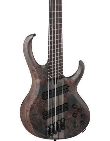 Ibanez BTB805MS-TGF Bass Workshop BTB Electric Bass 5-String Multi Scale - Transparent Gray Flat + Case