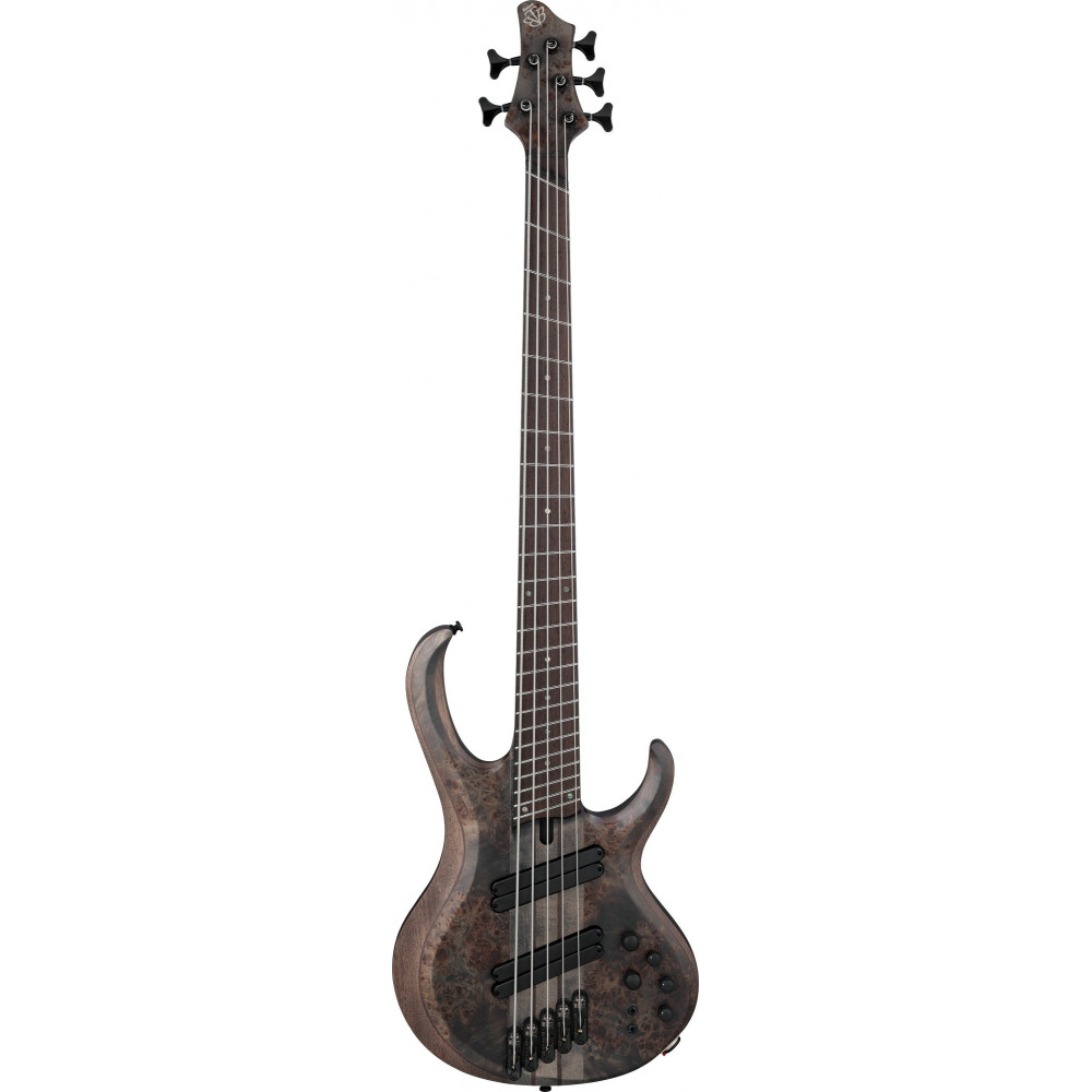 Ibanez BTB805MS-TGF Bass Workshop BTB Electric Bass 5-String Multi Scale - Transparent Gray Flat + Case