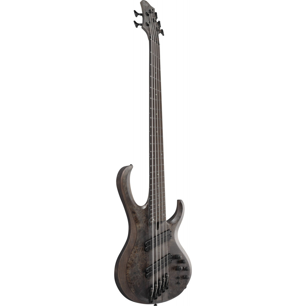 Ibanez BTB805MS-TGF Bass Workshop BTB Electric Bass 5-String Multi Scale - Transparent Gray Flat + Case