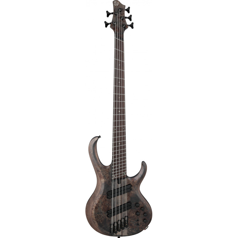 Ibanez BTB805MS-TGF Bass Workshop BTB Electric Bass 5-String Multi Scale - Transparent Gray Flat + Case