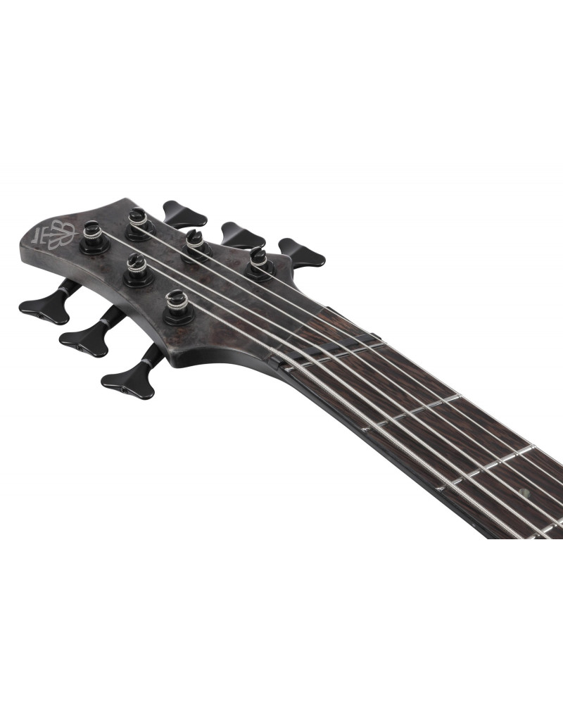 Ibanez BTB806MS-TGF Bass Workshop BTB Electric Bass 6-String Multi Scale - Transparent Gray Flat + Case
