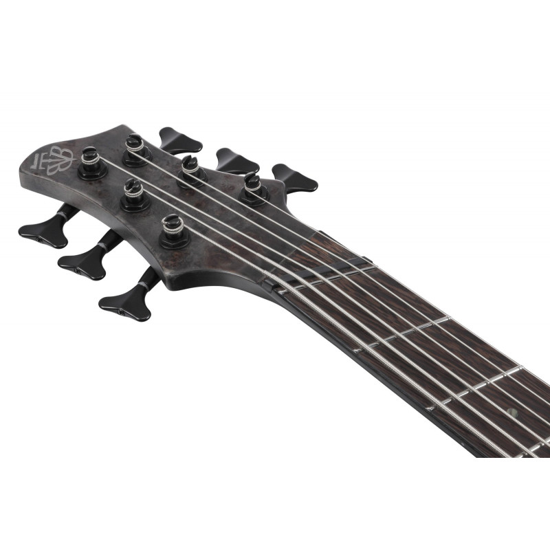 Ibanez BTB806MS-TGF Bass Workshop BTB Electric Bass 6-String Multi Scale - Transparent Gray Flat + Case