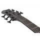 Ibanez BTB806MS-TGF Bass Workshop BTB Electric Bass 6-String Multi Scale - Transparent Gray Flat + Case