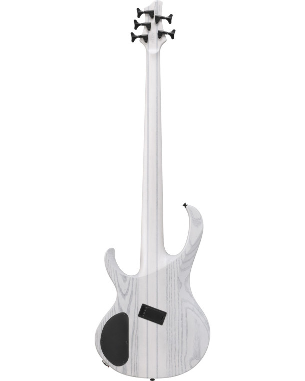 Ibanez BTB865MS-TWF Bass Workshop BTB Electric Bass 5-String - Transparent White Flat + Case