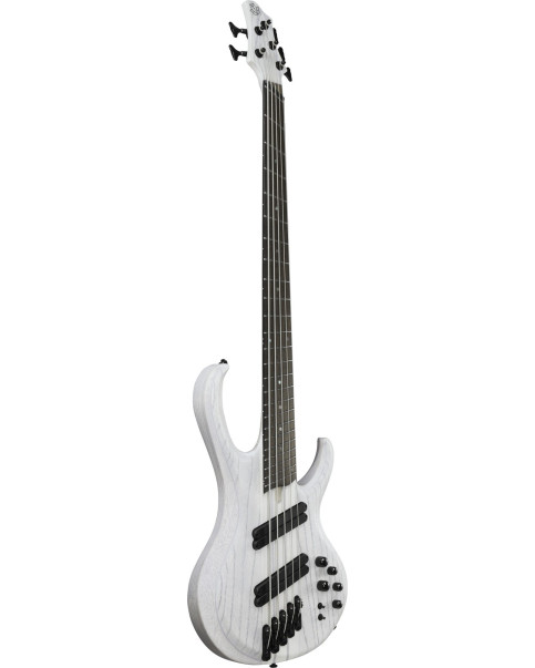 Ibanez BTB865MS-TWF Bass Workshop BTB Electric Bass 5-String - Transparent White Flat + Case