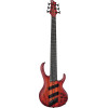Ibanez BTB866MS-BRF Bass Workshop BTB Electric Bass 6-String - Brown Topaz Burst Flat + Case