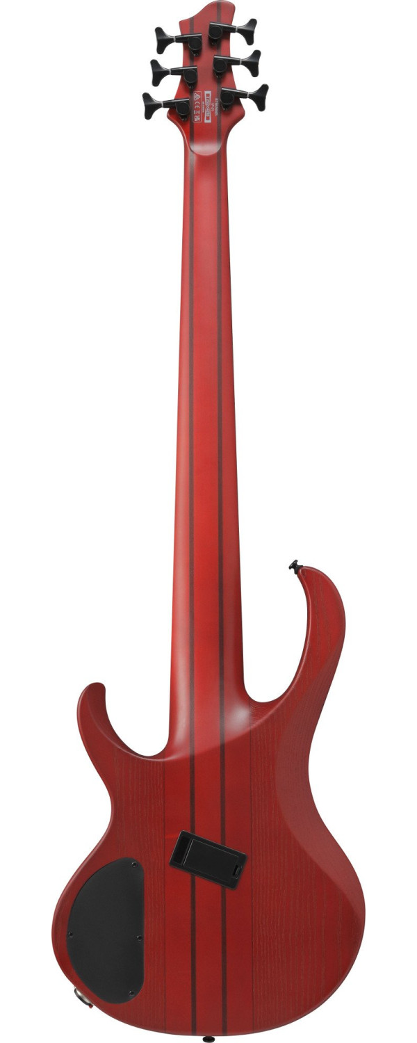 Ibanez BTB866MS-BRF Bass Workshop BTB Electric Bass 6-String - Brown Topaz Burst Flat + Case