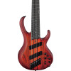 Ibanez BTB866MS-BRF Bass Workshop BTB Electric Bass 6-String - Brown Topaz Burst Flat + Case