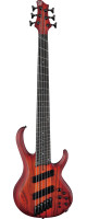 Ibanez BTB866MS-BRF Bass Workshop BTB Electric Bass 6-String - Brown Topaz Burst Flat + Case