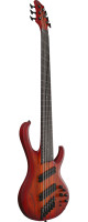 Ibanez BTB866MS-BRF Bass Workshop BTB Electric Bass 6-String - Brown Topaz Burst Flat + Case