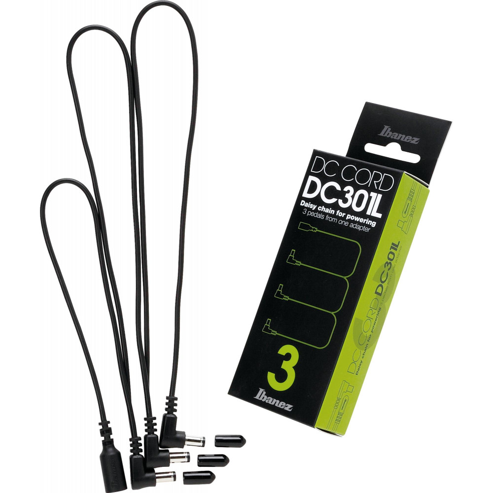 Ibanez DC301L Daisy Chain Cable - 3 way