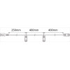 Ibanez DC301L Daisy Chain Cable - 3 way