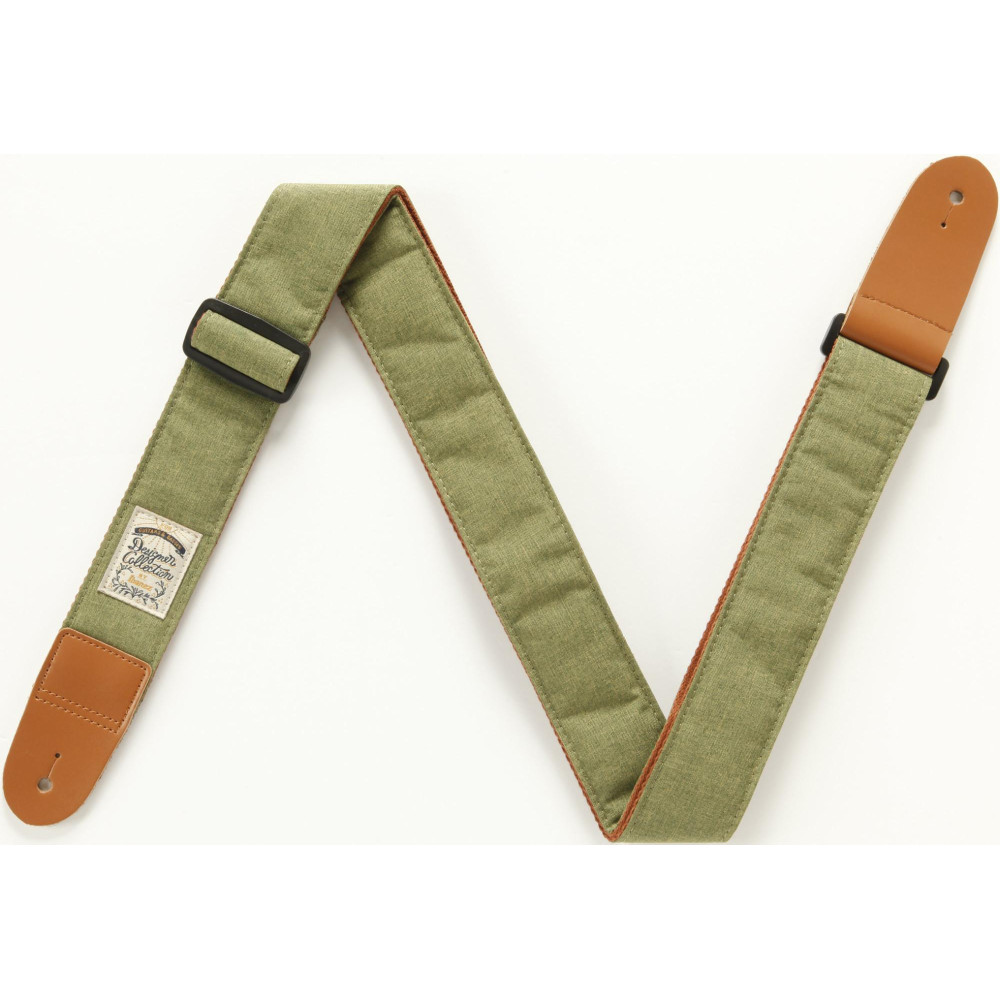 Ibanez DCS50D-MGN Designer Collection Guitar Strap - Moss Green Denim