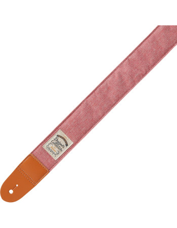 Ibanez DCS50D-RD Designer Collection Guitar Strap - Red Denim