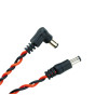 Ibanez DCT08-BNR Twisted DC Cable Black & Neon Red, Length: 8