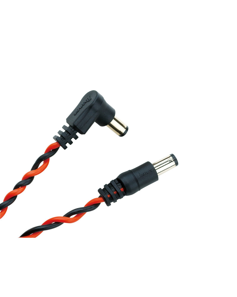 Ibanez DCT08-BNR Twisted DC Cable Black & Neon Red, Length: 8