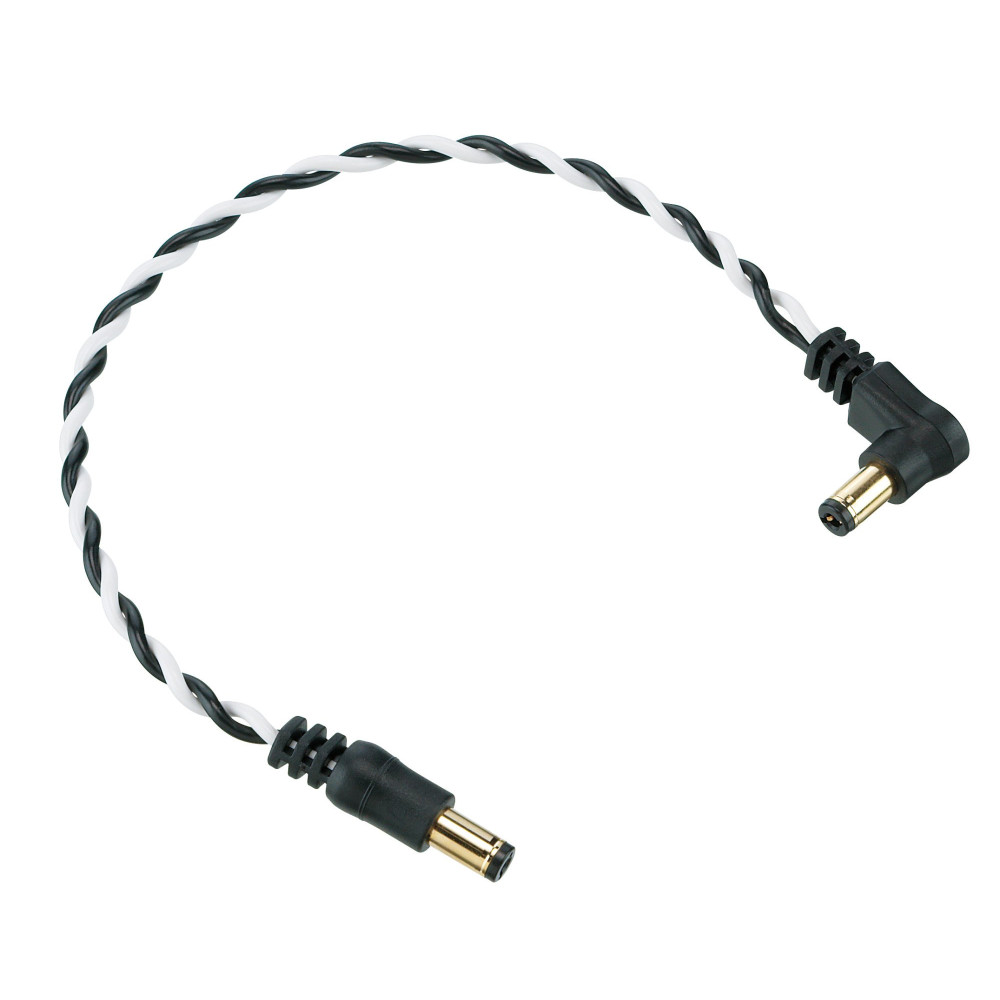 Ibanez DCT08-BWH Twisted DC Cable Black & White, Length: 8