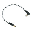 Ibanez DCT08-BWH Twisted DC Cable Black & White, Length: 8