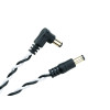 Ibanez DCT08-BWH Twisted DC Cable Black & White, Length: 8
