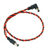Ibanez DCT16-BNR Twisted DC Cable Black & Neon Red, Length: 16