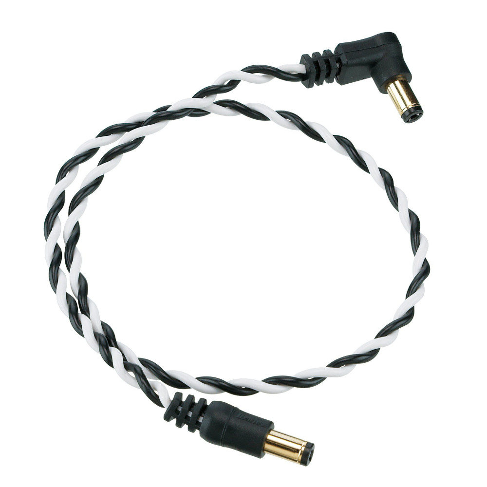 Ibanez DCT16-BWH Twisted DC Cable Black & White, Length: 16