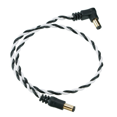 Ibanez DCT16-BWH Twisted DC Cable Black & White, Length: 16