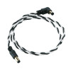 Ibanez DCT24-BWH Twisted DC Cable Black & White, Length: 24