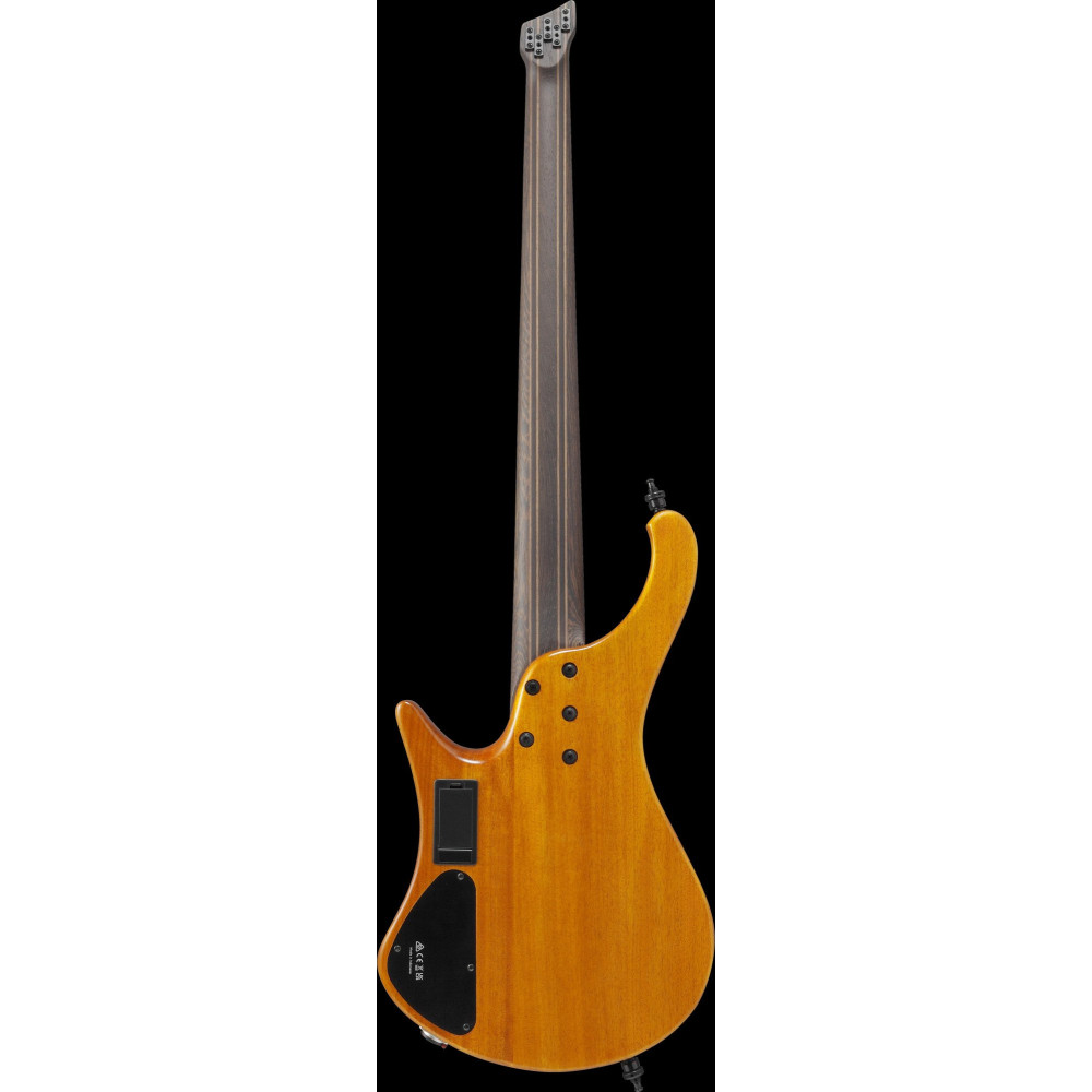 Ibanez EHB1135MS-SKL Bass Workshop EHB Electric Bass 5-String Multi Scale - Silver Wave Black Low Gloss + Gig Bag