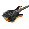 Ibanez EHB1135MS-SKL Bass Workshop EHB Electric Bass 5-String Multi Scale - Silver Wave Black Low Gloss + Gig Bag