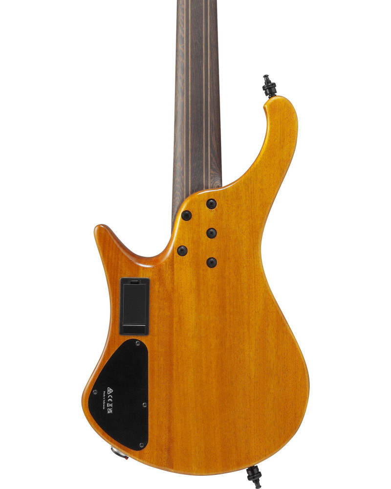 Ibanez EHB1135MS-SKL Bass Workshop EHB Electric Bass 5-String Multi Scale - Silver Wave Black Low Gloss + Gig Bag