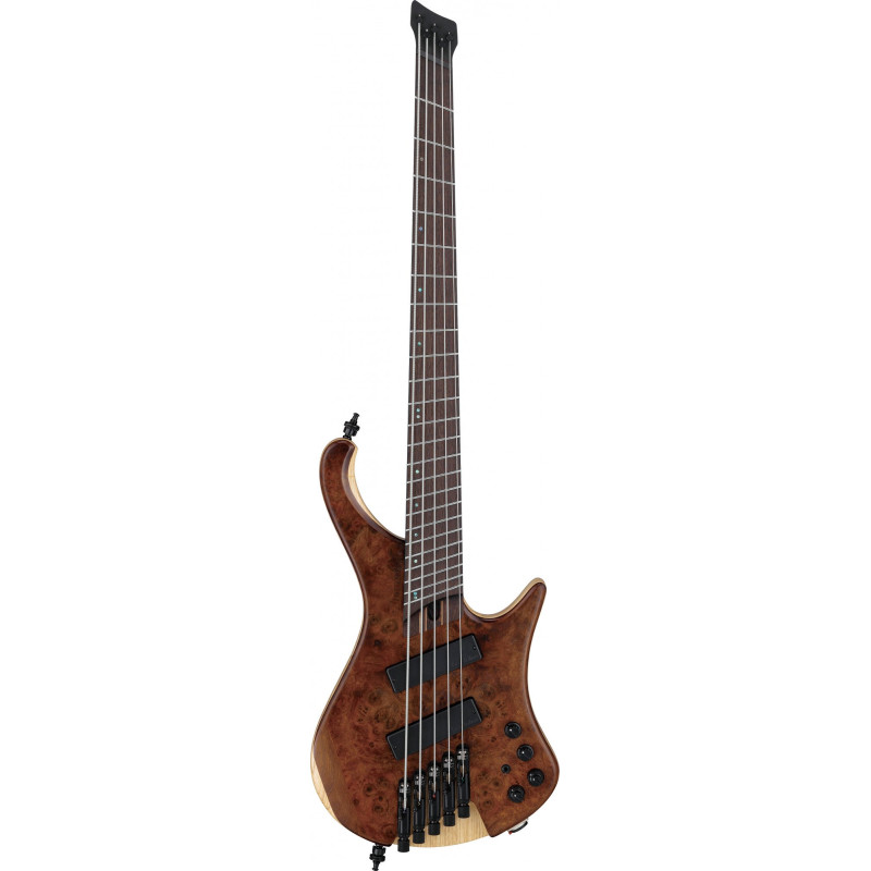 Ibanez EHB1265MS-NML Bass Workshop EHB Electric Bass 5-String Multi Scale - Natural Mocha Low Gloss + Gig Bag