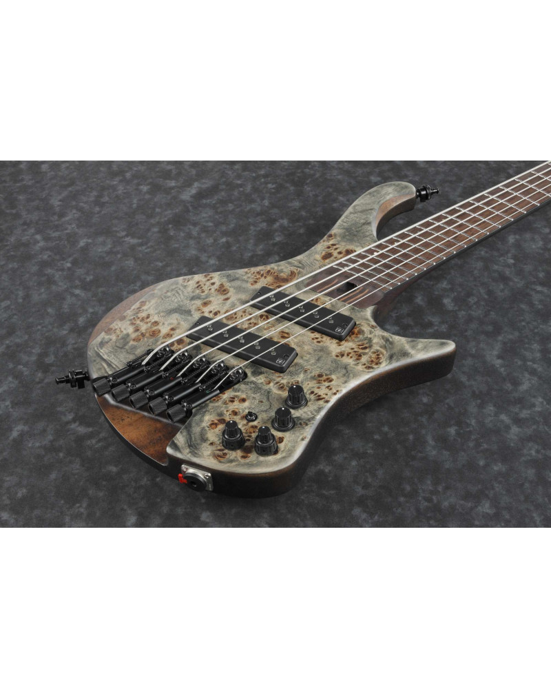 Ibanez EHB1505MS-BIF Bass Workshop EHB Electric Bass 5-String Multi Scale - Black Ice Flat + Gig Bag