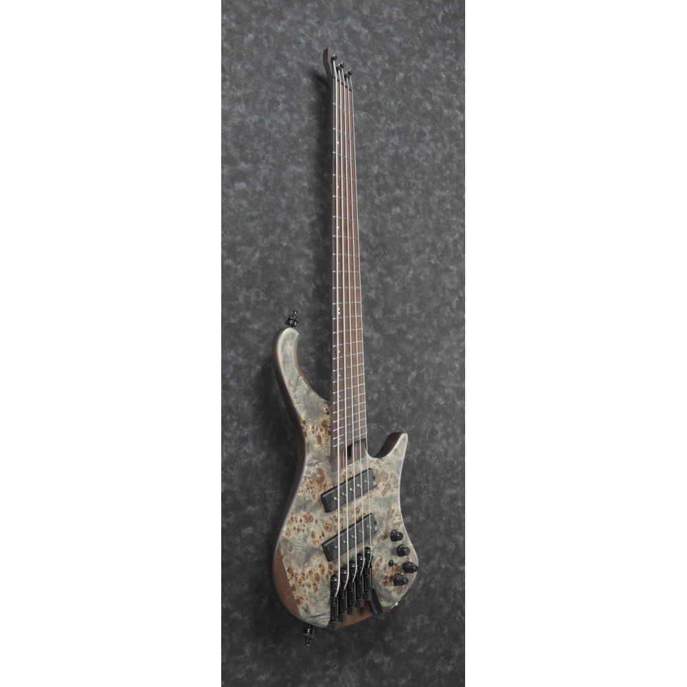 Ibanez EHB1505MS-BIF Bass Workshop EHB Electric Bass 5-String Multi Scale - Black Ice Flat + Gig Bag