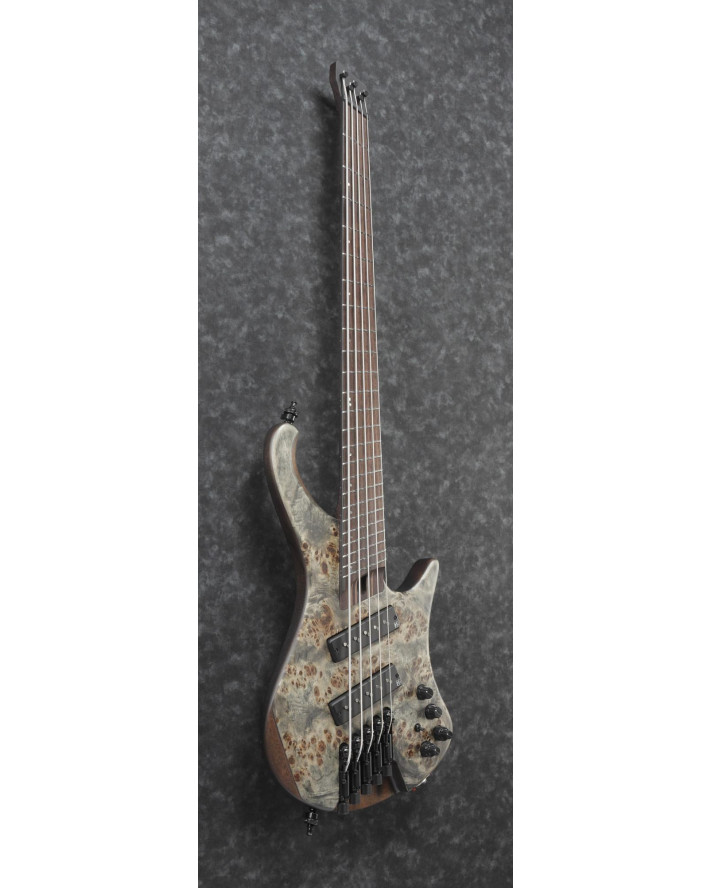 Ibanez EHB1505MS-BIF Bass Workshop EHB Electric Bass 5-String Multi Scale - Black Ice Flat + Gig Bag