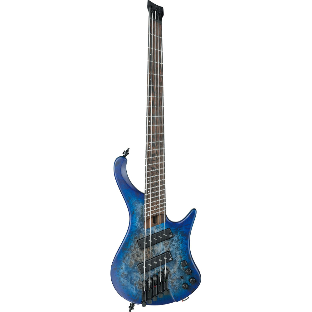 Ibanez EHB1505MS-PLF Bass Workshop EHB Electric Bass 5-String Multiscale - Pacific Blue Burst + Gig Bag PGPGB