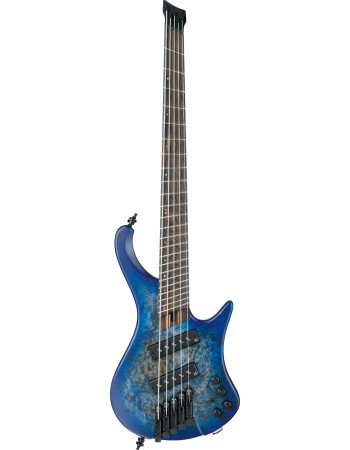 Ibanez EHB1505MS-PLF Bass Workshop EHB Electric Bass 5-String Multiscale - Pacific Blue Burst + Gig Bag PGPGB