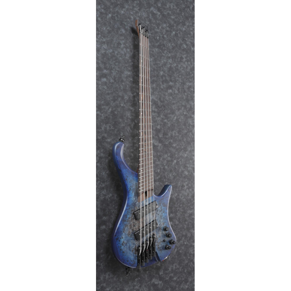 Ibanez EHB1505MS-PLF Bass Workshop EHB Electric Bass 5-String Multiscale - Pacific Blue Burst + Gig Bag PGPGB