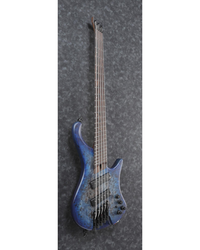 Ibanez EHB1505MS-PLF Bass Workshop EHB Electric Bass 5-String Multiscale - Pacific Blue Burst + Gig Bag PGPGB