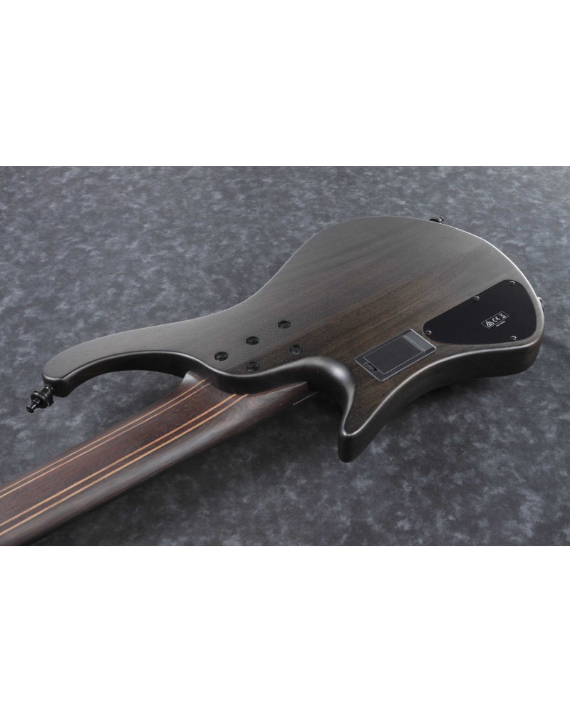 Ibanez EHB1506MS-BIF Bass Workshop EHB Electric Bass 6-String Multi Scale - Black Ice Flat + Gig Bag PGPGB