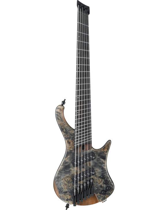 Ibanez EHB1506MS-BIF Bass Workshop EHB Electric Bass 6-String Multi Scale - Black Ice Flat + Gig Bag PGPGB
