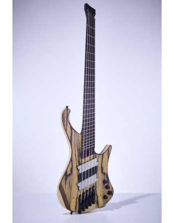 Ibanez EHB1675MS-NTF Bass Workshop EHB Electric Bass 5-String Multi Scale - Natural Flat + Gig Bag