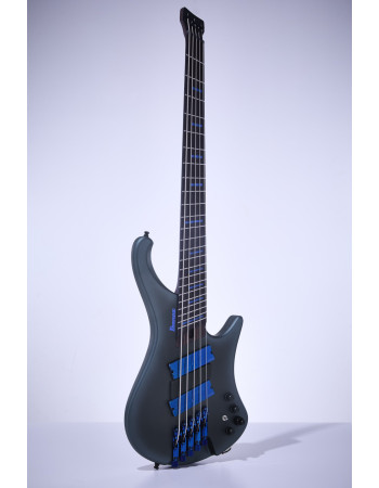 Ibanez EHB5MSBSP-MAM Bass Workshop EHB Electric Bass 5-String Multi Scale - Midnight Arctic Ocean Matte + Gig Bag