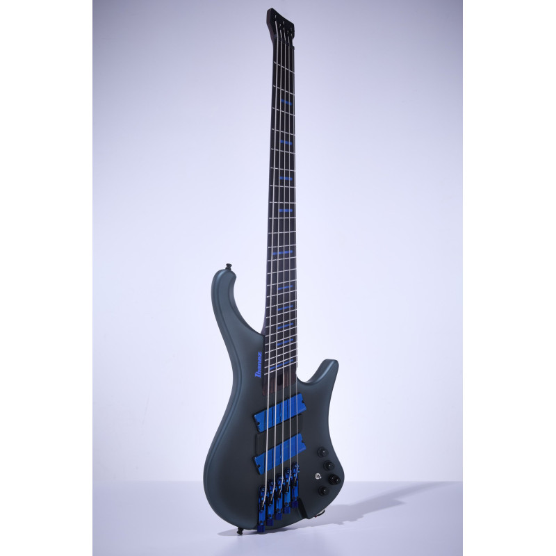 Ibanez EHB5MSBSP-MAM Bass Workshop EHB Electric Bass 5-String Multi Scale - Midnight Arctic Ocean Matte + Gig Bag