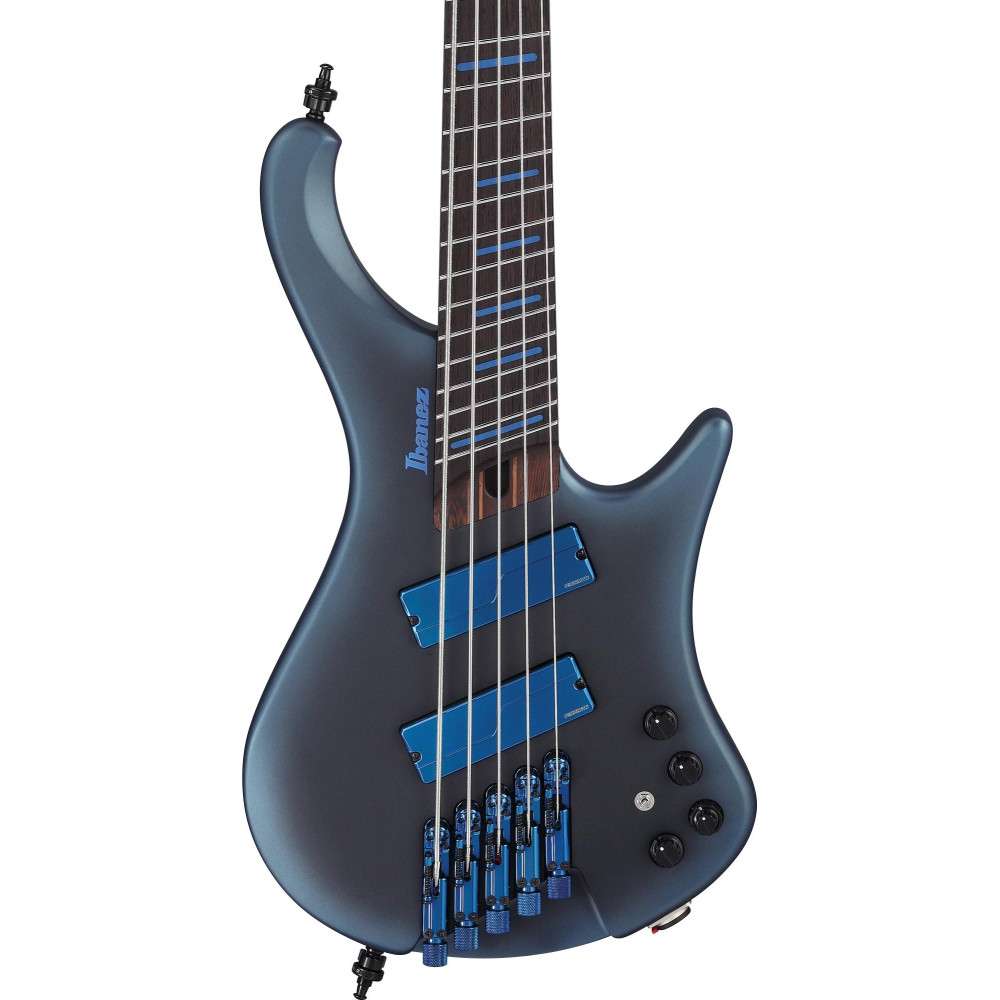 Ibanez EHB5MSBSP-MAM Bass Workshop EHB Electric Bass 5-String Multi Scale - Midnight Arctic Ocean Matte + Gig Bag