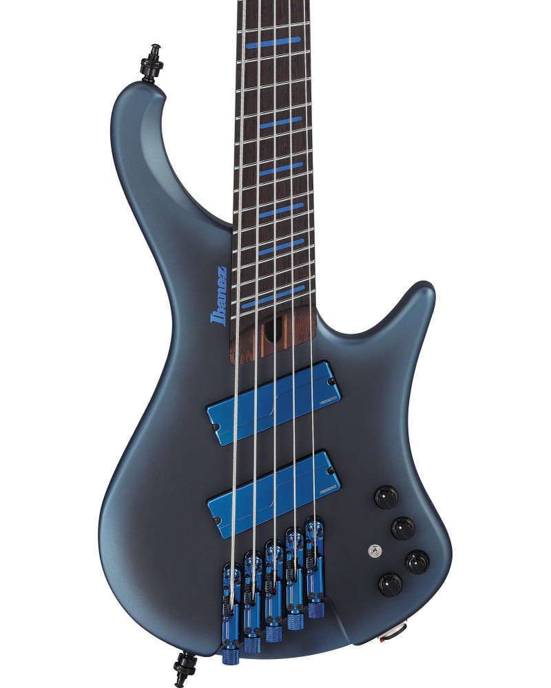 Ibanez EHB5MSBSP-MAM Bass Workshop EHB Electric Bass 5-String Multi Scale - Midnight Arctic Ocean Matte + Gig Bag