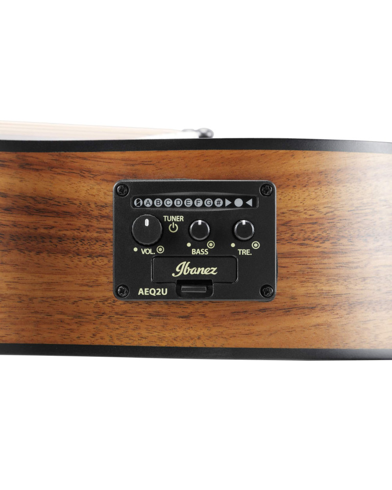 Ibanez EWP12EWB-OPN EWP Piccolo Guitar 6-String - Open Pore Natural + Gig Bag