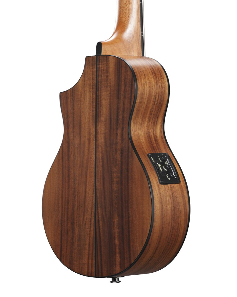 Ibanez EWP12EWB-OPN EWP Piccolo Guitar 6-String - Open Pore Natural + Gig Bag