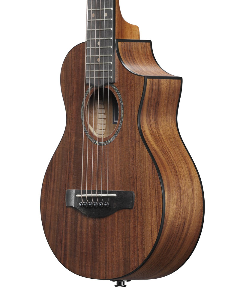 Ibanez EWP12EWB-OPN EWP Piccolo Guitar 6-String - Open Pore Natural + Gig Bag