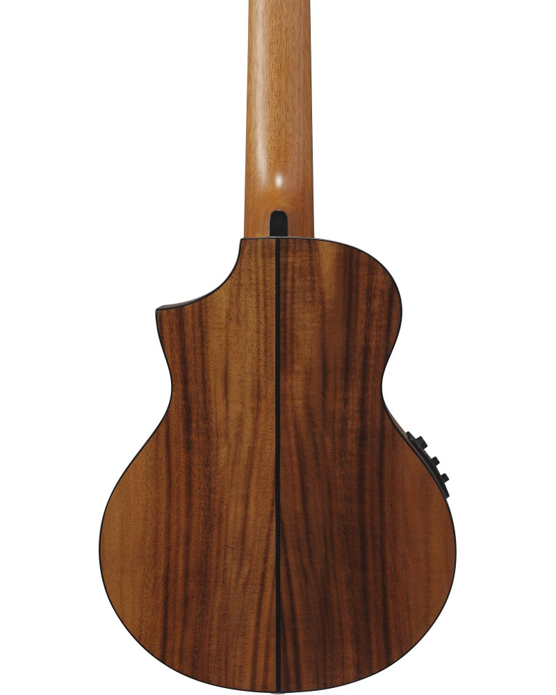 Ibanez EWP12EWB-OPN EWP Piccolo Guitar 6-String - Open Pore Natural + Gig Bag