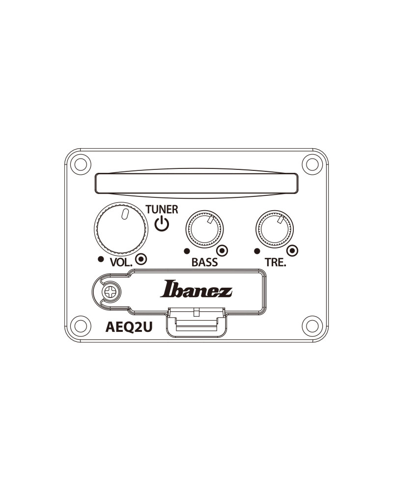 Ibanez EWP16EWB-GAO EWP Piccolo Guitar 6-String - Galaxy Aqua Open Pore + Gig Bag